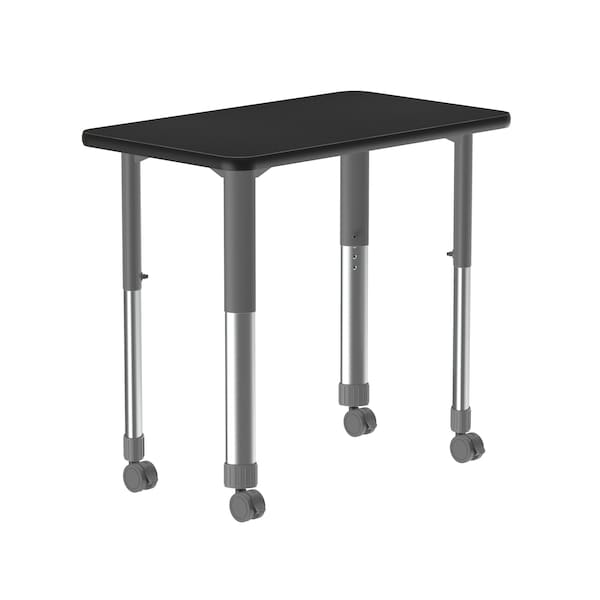 TFL Collaborative Desk - Casters - Rec
